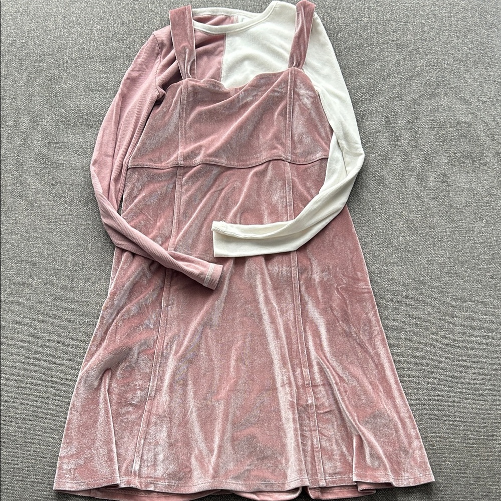 Abercrombie Kids Pink and White Matching Set
